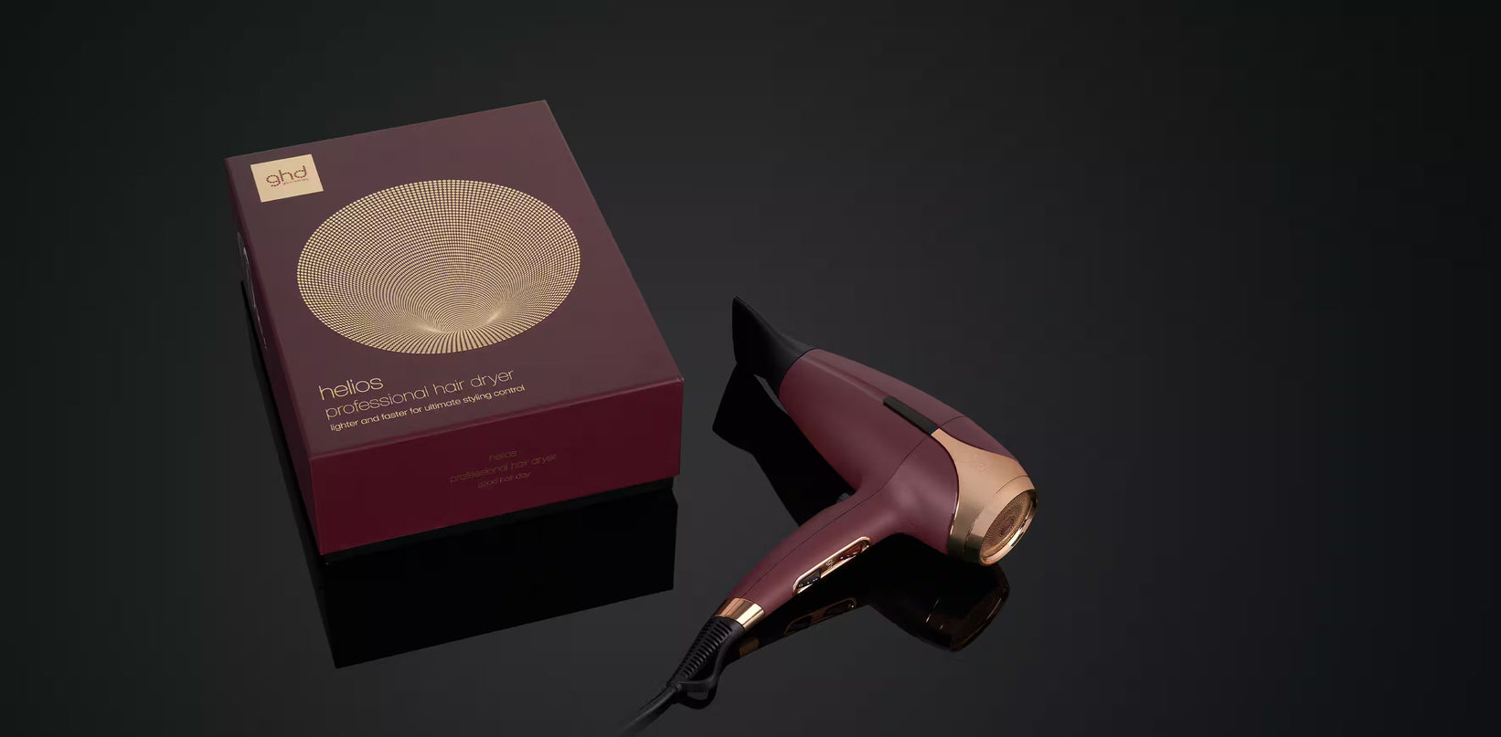 SÈCHE-CHEVEUX PROFESSIONNEL HELIOS - PRUNE
